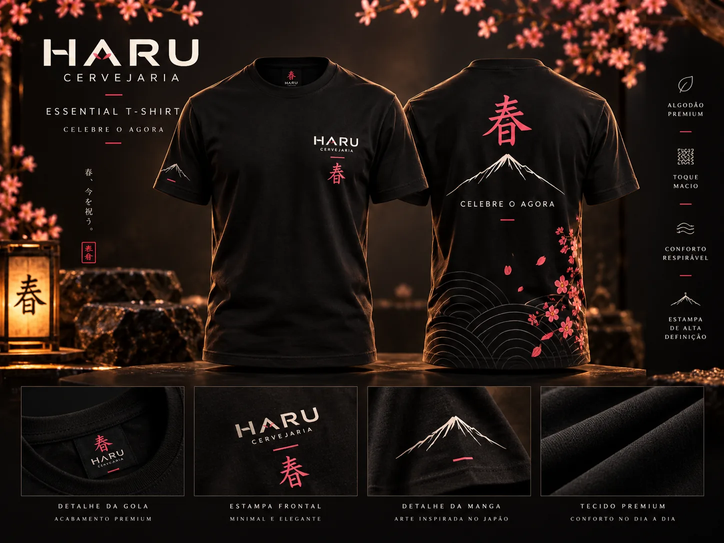 Camiseta — essência japonesa
