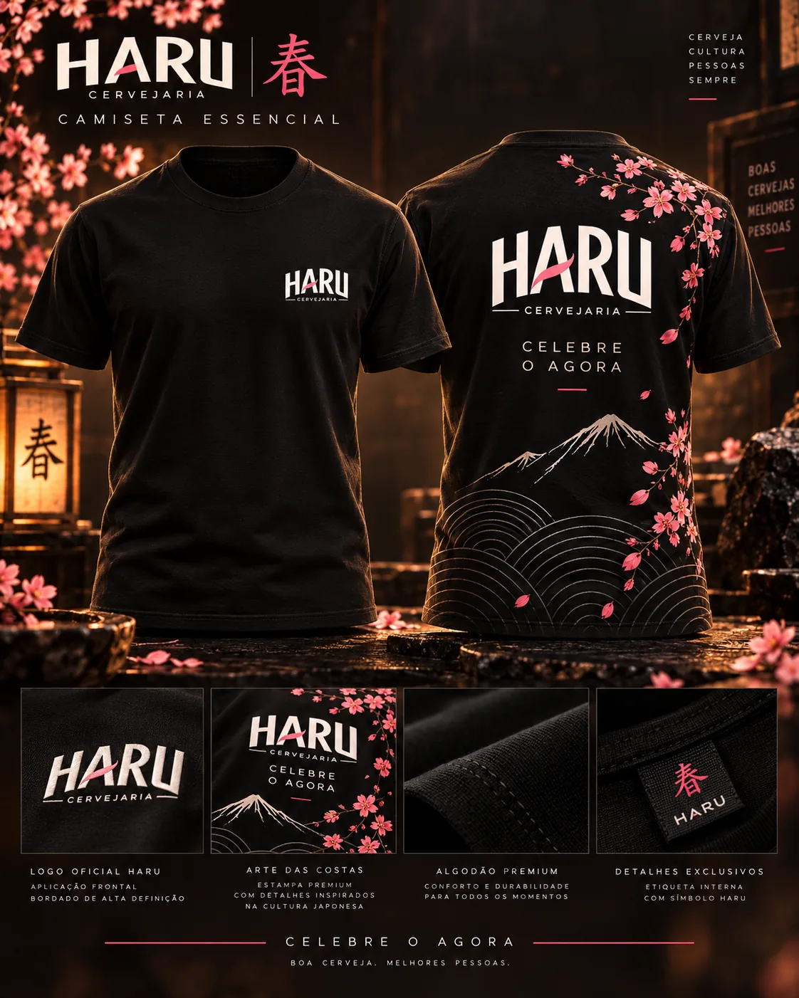 Camisetas — aplicação completa