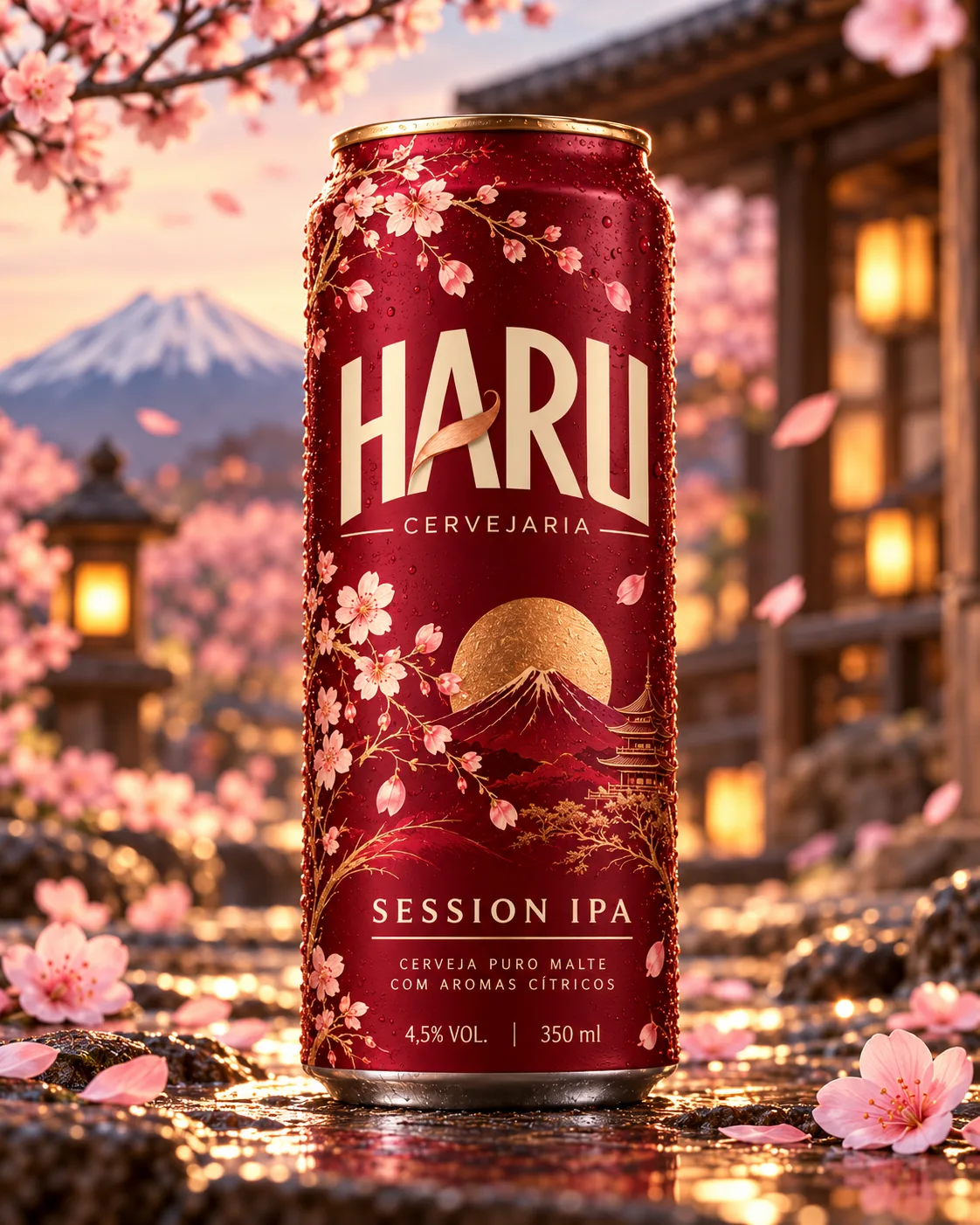 Lata — cenário Sakura